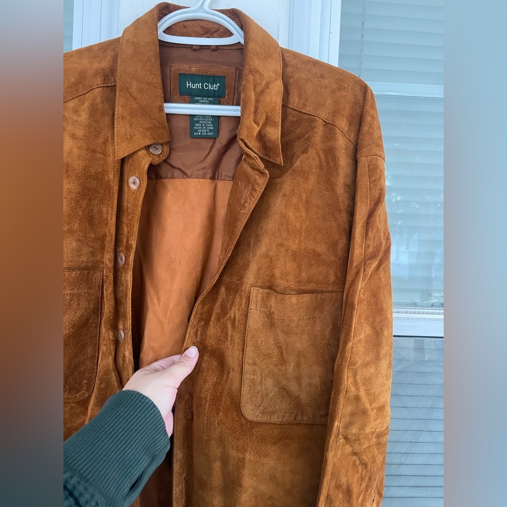 Vintage Hunt Club Suede Buttondown - Picture 4 of 7